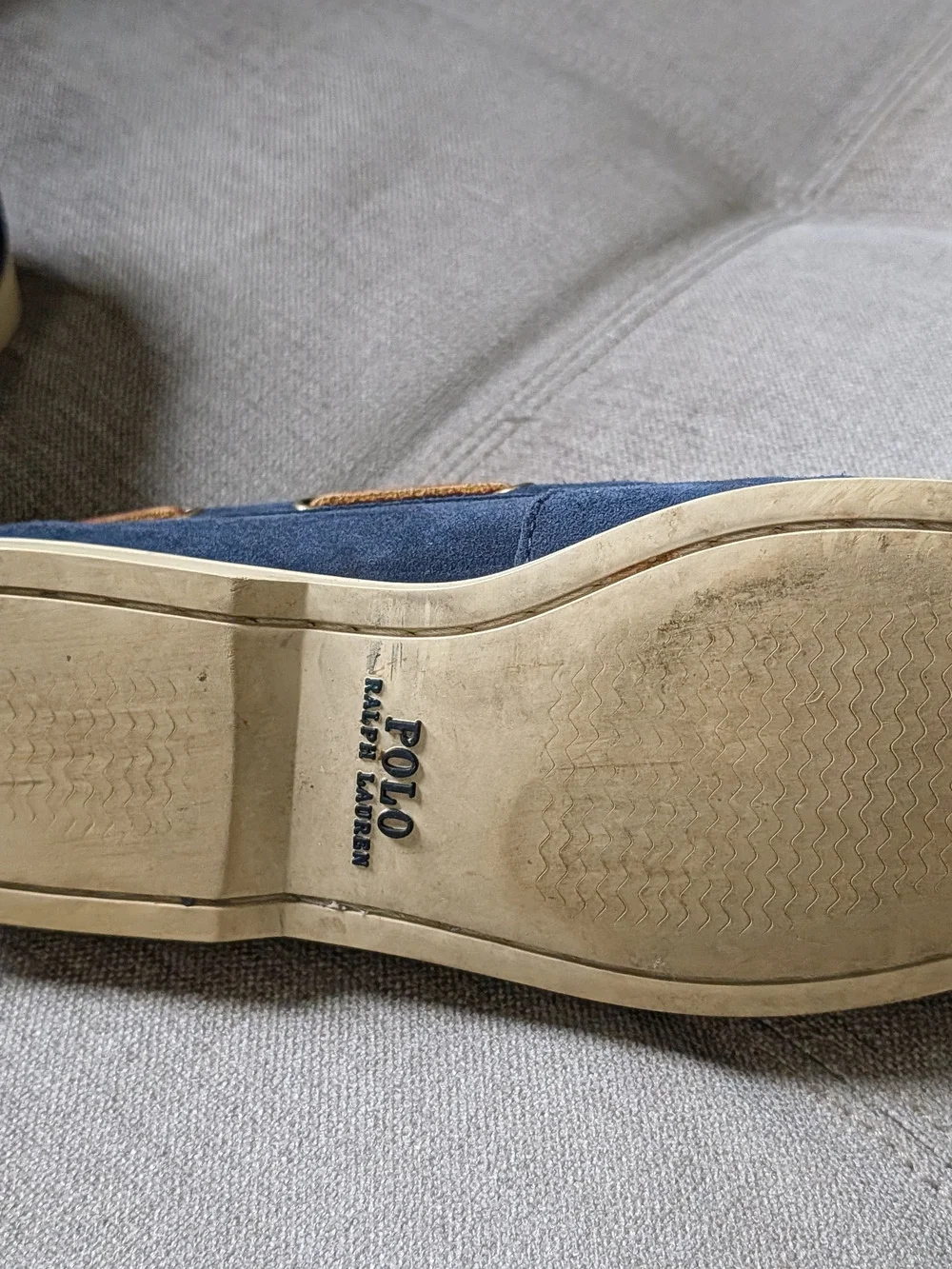Polo by Ralph Lauren Men’s Navy Suede Casual Shoe